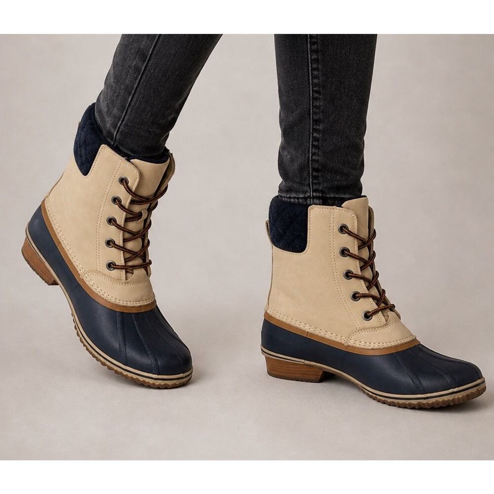 Sorel Slimpack Lace II Boots NL3058-241 Waterproof Duck Womens Size 12
